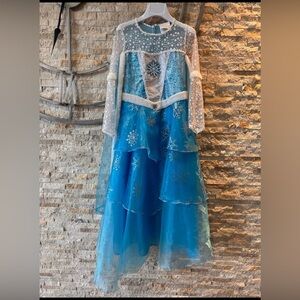 Frozen Elsa Custome sz 7-8